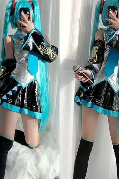 初音ミクのコスプレ