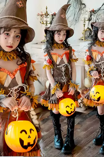 ハロウィンの子供用コスチューム