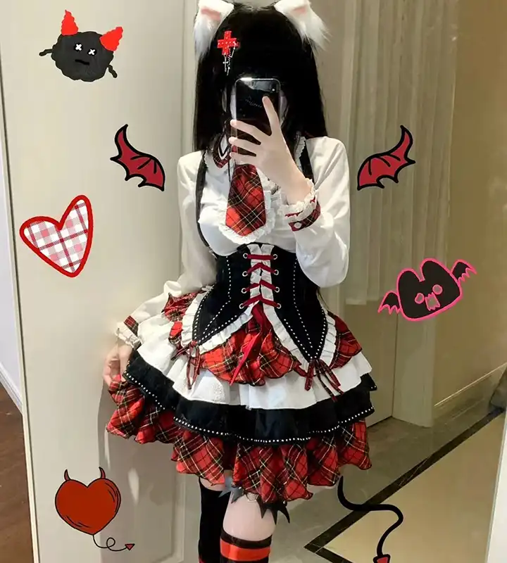 ハロウィンコスプレ女性