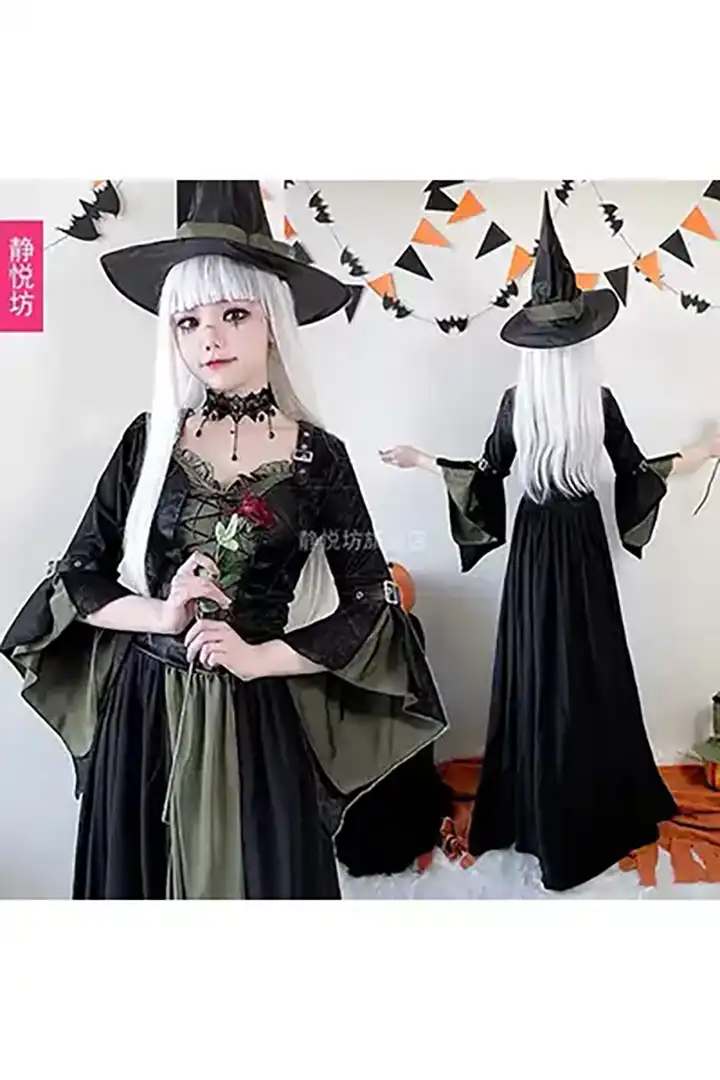 ハロウィンコスプレ女性