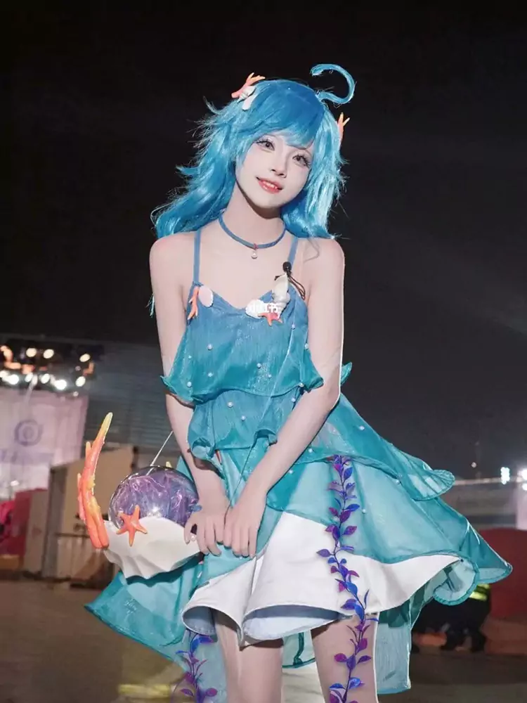 王者栄耀　人魚姫 　ドリア　コスプレ衣装