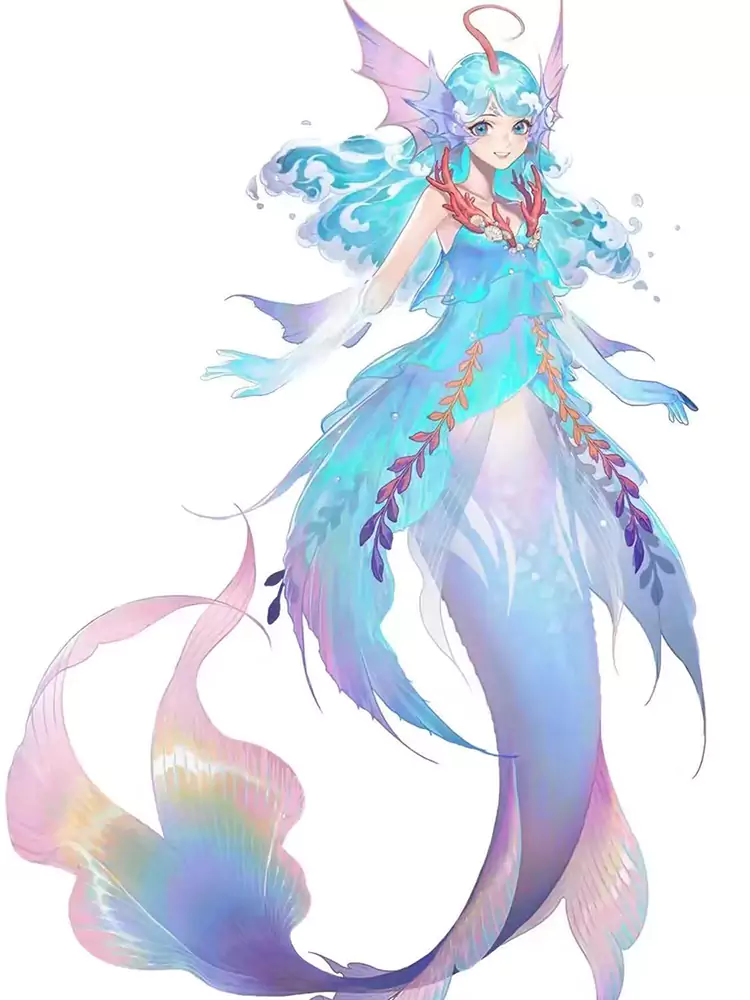 王者栄耀　人魚姫 　ドリア　コスプレ衣装