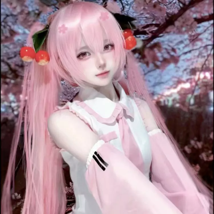 初音ミク 桜 コス板装