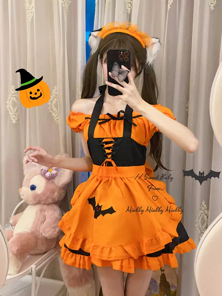 かわいいハロウィンのコスプレ衣装