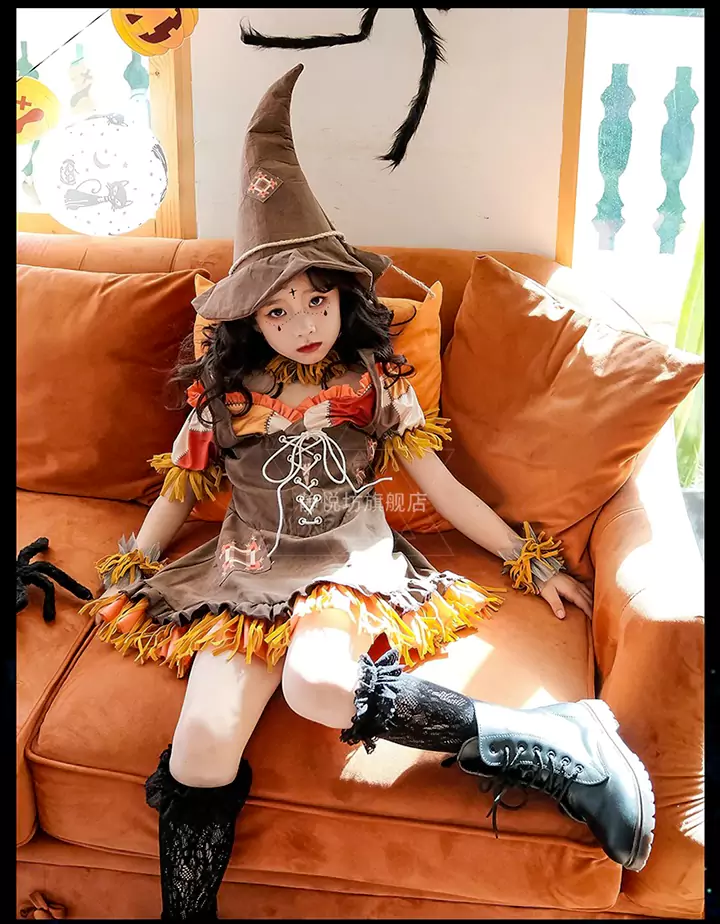 子供用女装ハロウィンコスプレ